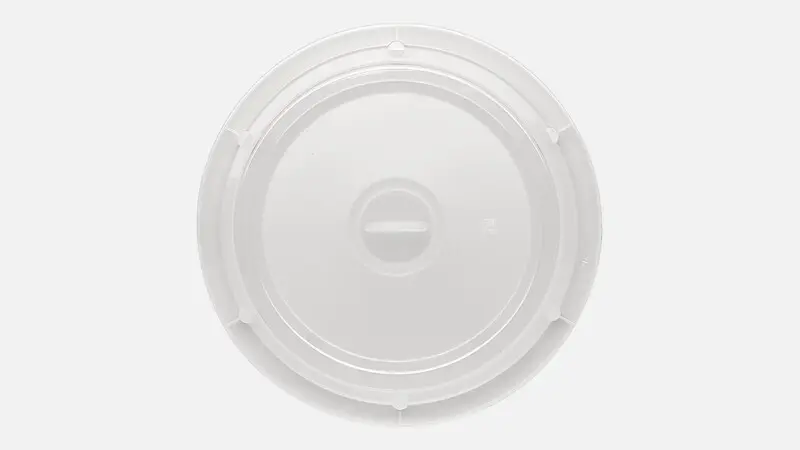 Cloche hoch 26,4 cm, Kunststoffdeckel