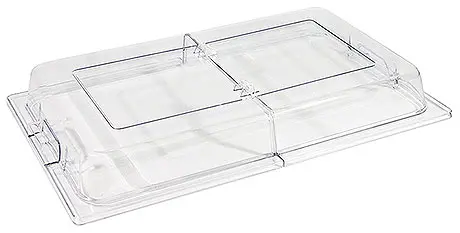 GN-Kuppel-/Buffethaube 1/1, aufklappbar