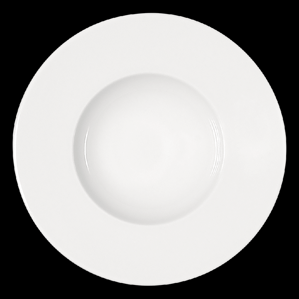 Teller tief breite Fahne 25 cm, Maitre