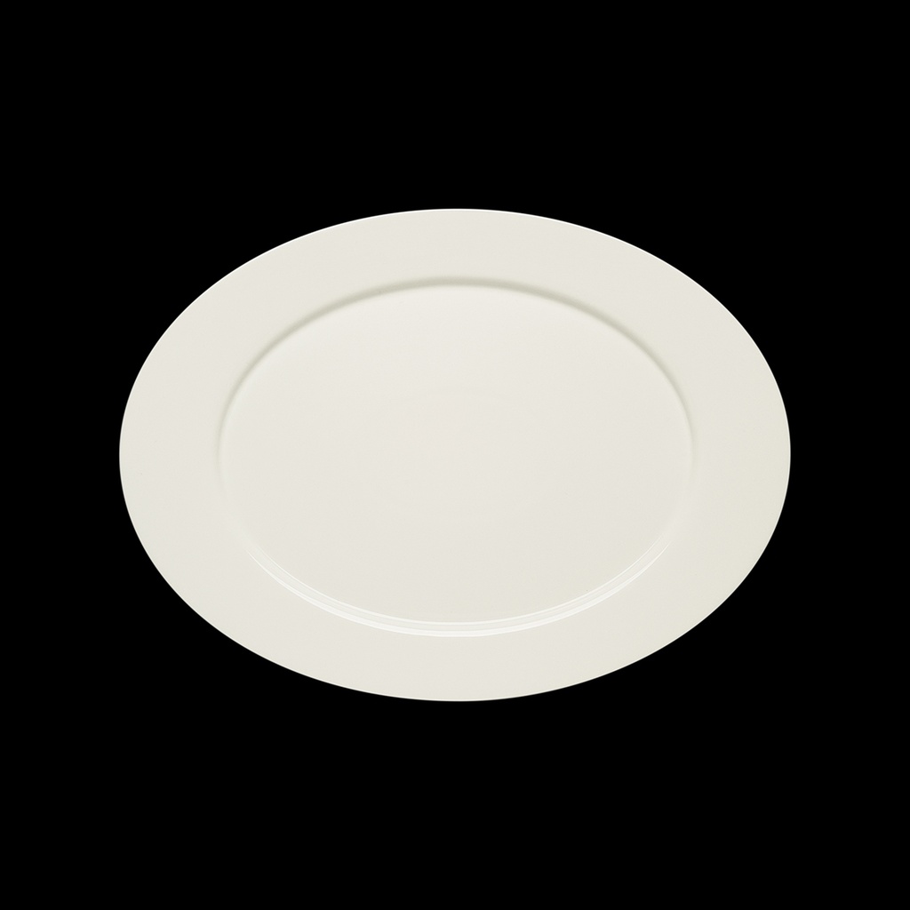 Platte Fahne oval 38 x 28 cm, Purity