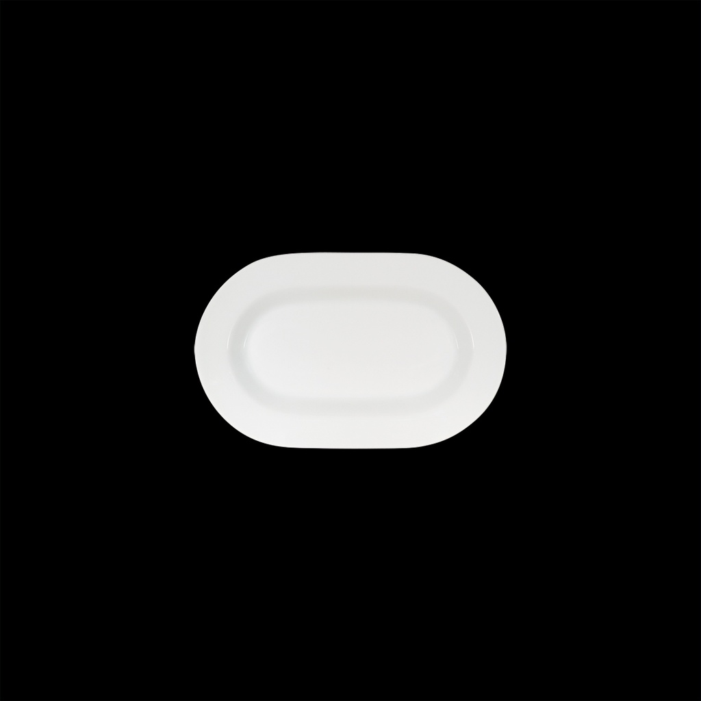 Platte Fahne oval 22 x 15 cm, Connect