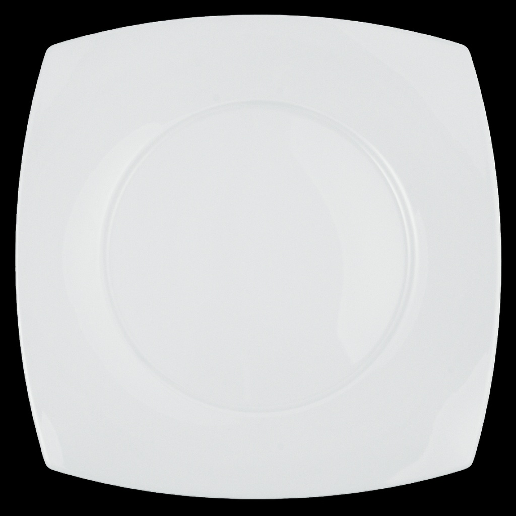 Teller flach eckig 32 cm, Savoy