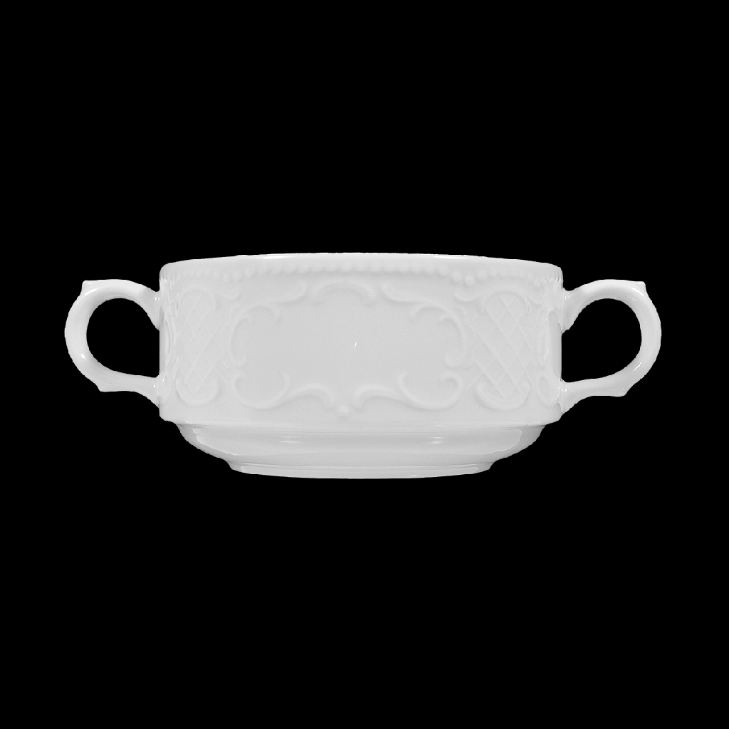 Suppen-Obertasse Relief 0,28 l, Salzburg