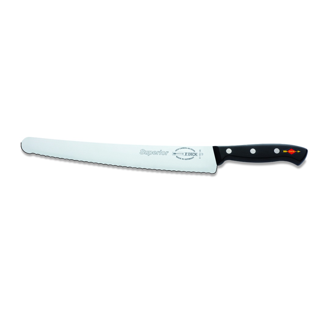 Konditor-/Universalmesser 26 cm, mit Wellenschliff, Superior