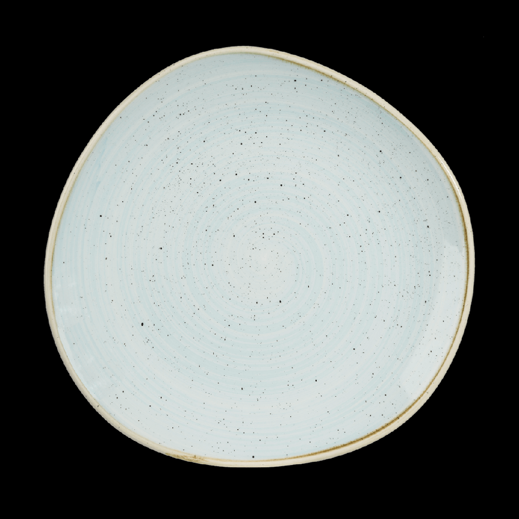 Teller coup organisch 29 cm, Stonecast Dekor