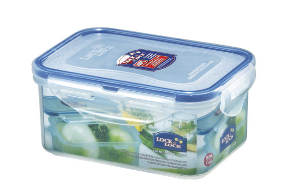 Frischhaltebox rechteckig 600 ml, LocknLock PP Classic