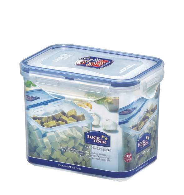 Frischhaltebox rechteckig 1,00 l, LocknLock PP Classic