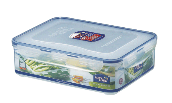Frischhaltebox rechteckig 3,90 l, mit Ablaufgitter, LocknLock PP Classic