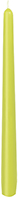 Leuchterkerzen, kiwi L250xD22mm, Brenndauer ca. 7Std., 50St./Pk.