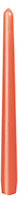 Leuchterkerzen, mandarin L250xD22mm, Brenndauer ca. 7Std., 50St./Pk.