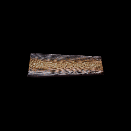 [9000814] Platte flach rechteckig 28 x 16 cm, Terra