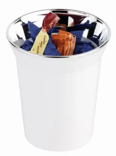 [9279488] Tischreste-/Besteckbehälter, Top Chrome