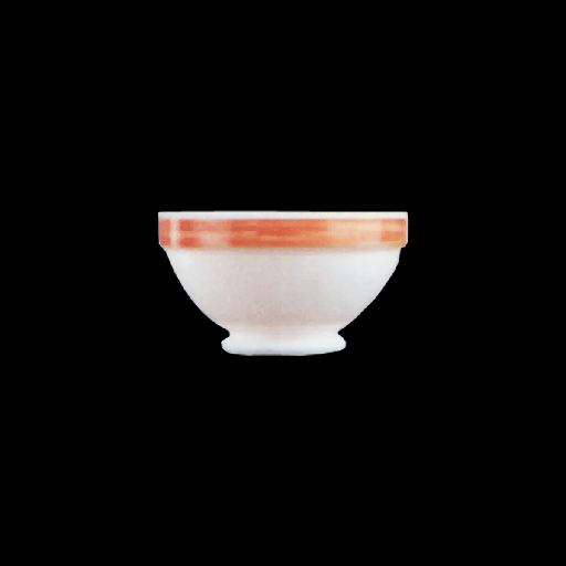 [9308184] Suppenschale 13 cm, auf Fuß, Brush Orange