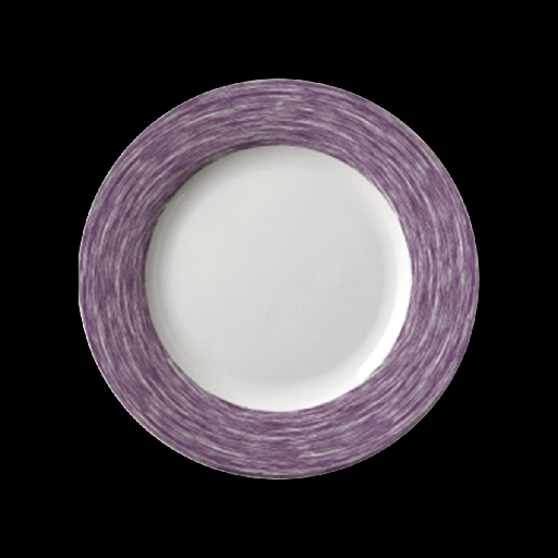 [9308968] Teller flach 25,2 cm, Brush Purple