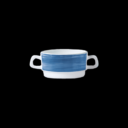 [9309030] Suppen-Obertasse 0,32 l, Brush Blue Jean