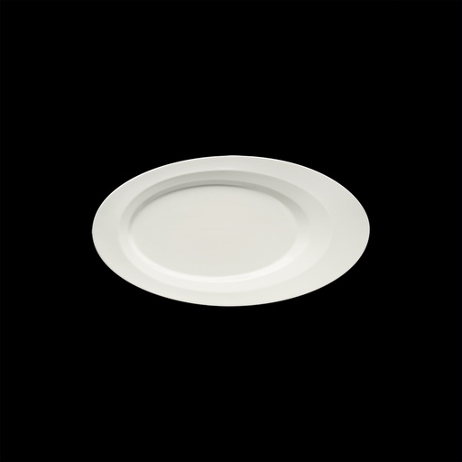 [9006091] Platte Fahne oval asymmetrisch 30 x 17 cm, Allure