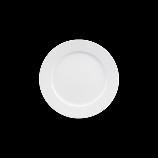 [9006245] Teller flach Fahne 25 cm, Fine Dining