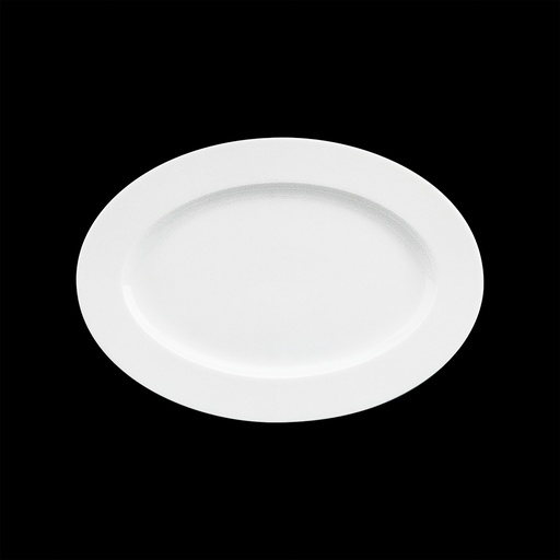 [9006289] Platte Fahne oval 36 x 26 cm, Fine Dining