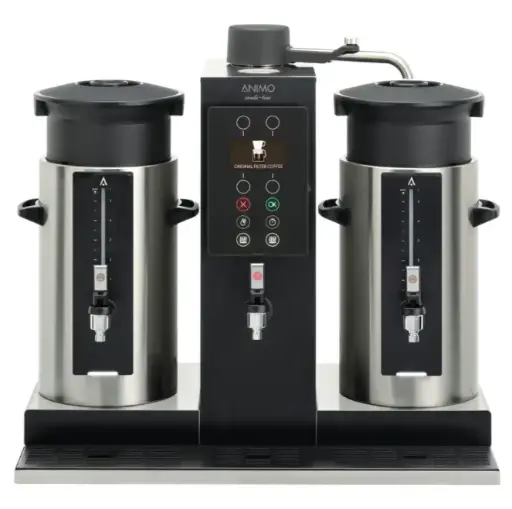 [9323312] Kaffeemaschine ComBi-line CB 2x5W mit integriertem Heisswasserkocher