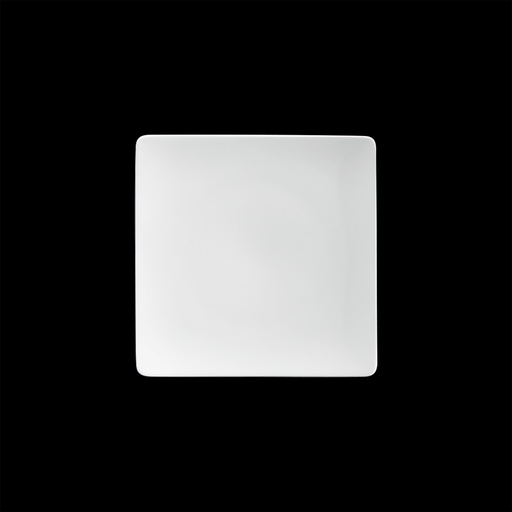 [9006345] Teller flach coup eckig 24 cm, Fine Dining