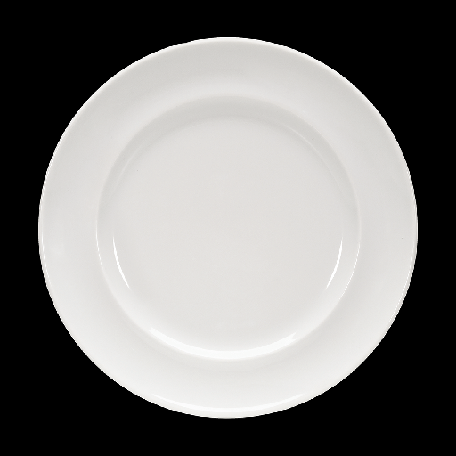 [9007467] Teller flach schmale Fahne 25 cm, Enjoy