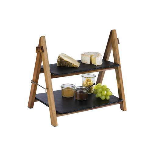[9336079] Serviergestell, 2-stufig, 3-teilig