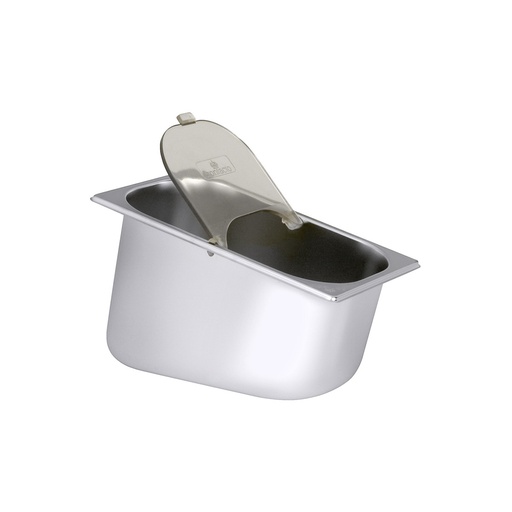 [9025008] GN-Besteckeinsatz 1/4, mit Klapp-Deckel
