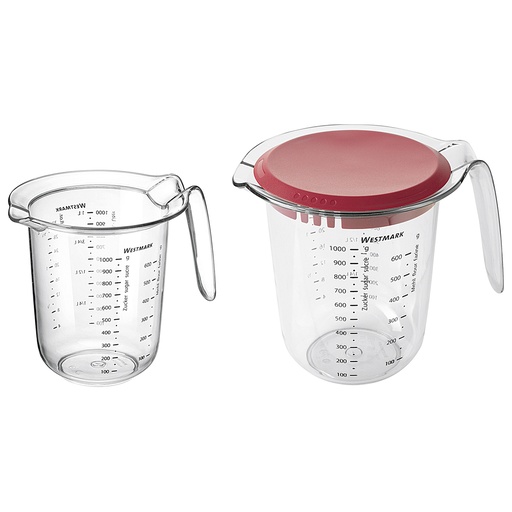 [9403041] Messkanne mit Deckel, Inhalt: 1,0 l