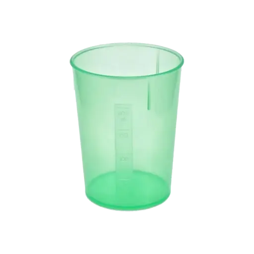 [9557260] Schnabelbecher-Unterteil 250 ml, mit Skalierung, grün-transluzent