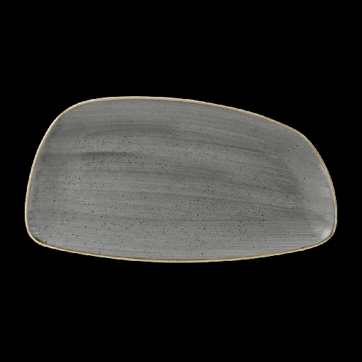 [9587240] Teller Chefs' Geo 35 x 19 cm, Stonecast Dekor