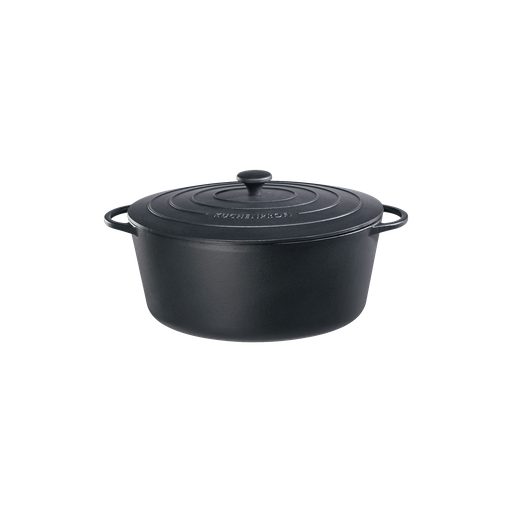 [9036726] Bratentopf oval 35 cm, mit Deckel, Provence