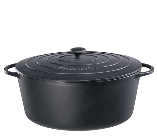 [9036727] Bratentopf oval 40 cm, mit Deckel, Provence