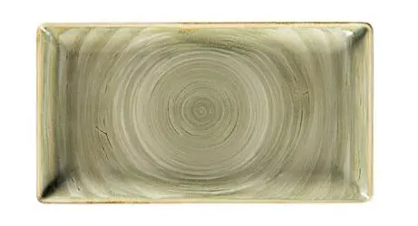 [9636514] Teller rechteckig 34 x 18 cm, Spot Dekor - Rakstone