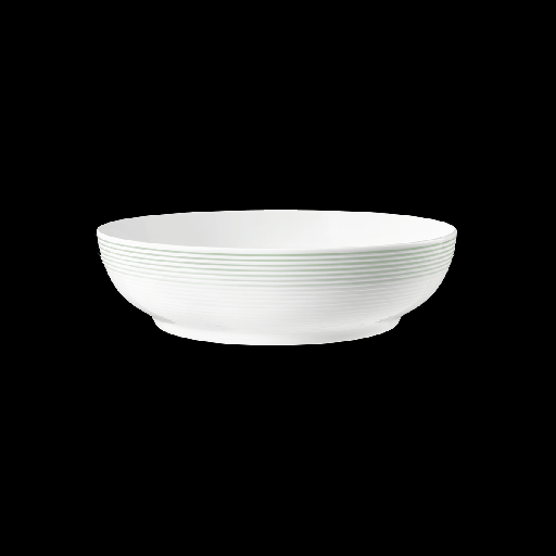 [9637524] Schüssel Relief 25 cm, Blues Dekor