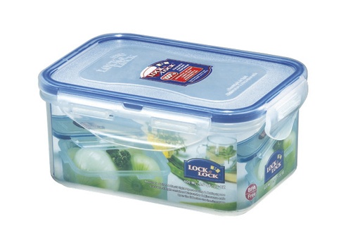 [9040105] Frischhaltebox rechteckig 600 ml, LocknLock PP Classic