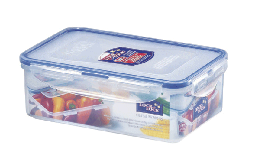 [9040110] Frischhaltebox rechteckig 1,00 l, mit Ablaufgitter, LocknLock PP Classic
