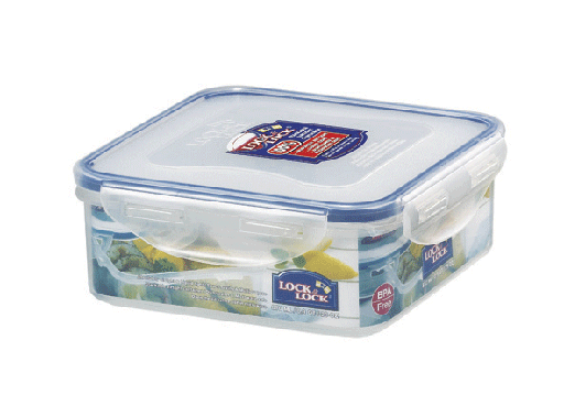 [9040131] Frischhaltebox quadratisch 870 ml, LocknLock PP Classic