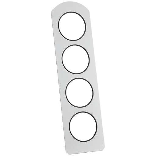 [9055712] Trägerplatte mit 4 Aufnahmelöchern für Vario Rack, Gastro