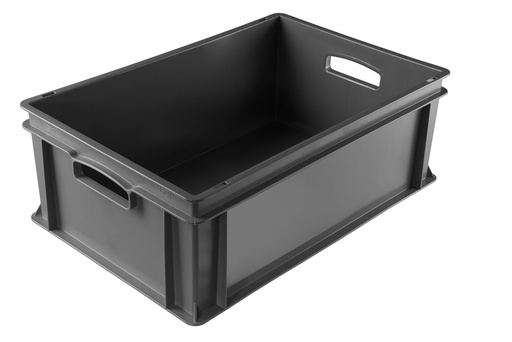 [9056522] Stapelbehälter grau, Inhalt: 43 Liter