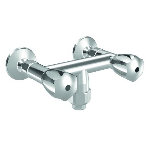 [9071459] Wand-Zweigriffmischer mit Schlauchanschluss, Gastro
