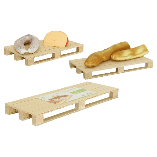 [9160169] Palette, Länge: 35 cm, Holz natur